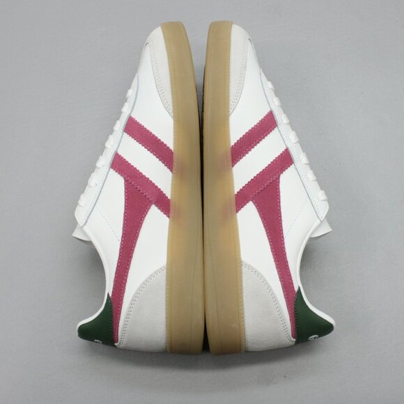 Gola Men's 10 Viper Leather White Gray Pink Tennis/gym Shoes Sneakers - CLB744 - Picture 12 of 12